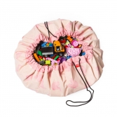 Мешок для игрушек и коврик «Designer», розовый слон