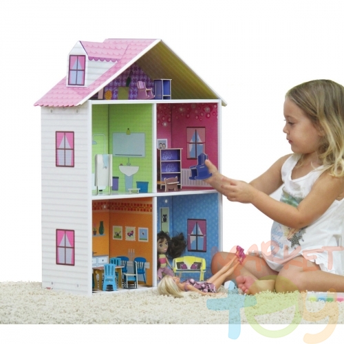 Набор Кукольный домик с мебелью Мелроуз