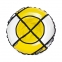 Тюбинг Sport Plus, желтый-серый