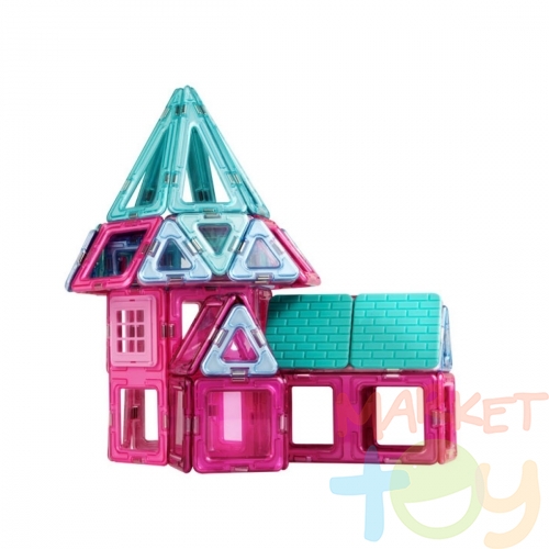 Магнитный конструктор Princess castle 78P Set