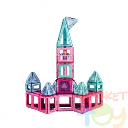 Магнитный конструктор Princess castle 78P Set