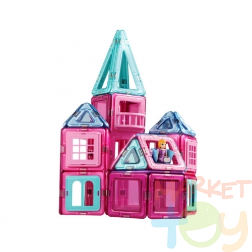 Магнитный конструктор Princess castle 78P Set