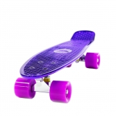 Скейтборд Cruiser 22 Metallic, пурпурный