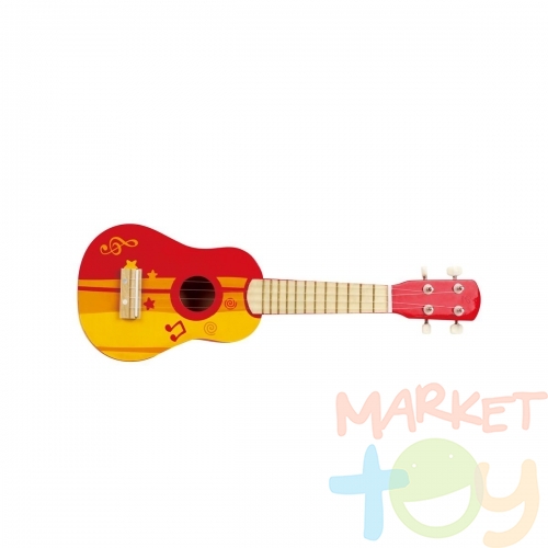 Музыкальная игрушка «Гитара», красная