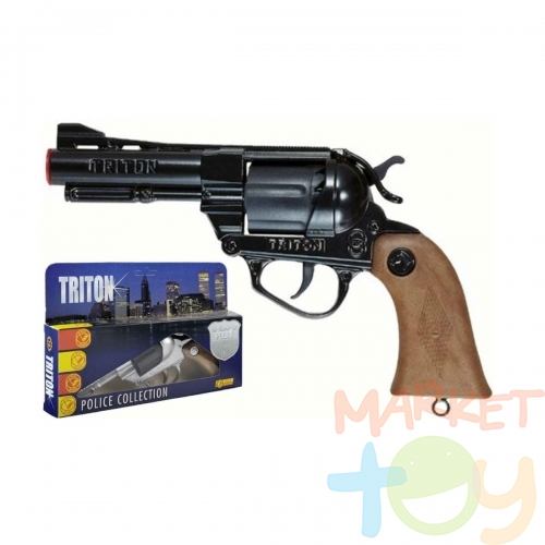 Игрушечный револьвер «Тритон», черный
