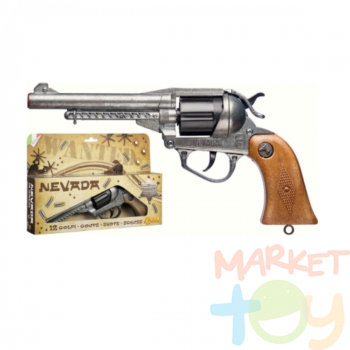 Игрушечный револьвер «Невада», состаренный металл
