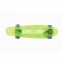 Скейтборд Shark 22 с подсветкой, зеленый