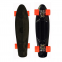 Скейтборд TLS-401, черный с красным