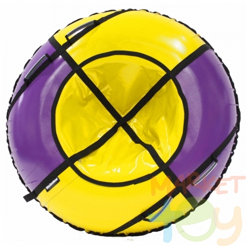 Тюбинг Sport Plus, фиолетовый-желтый
